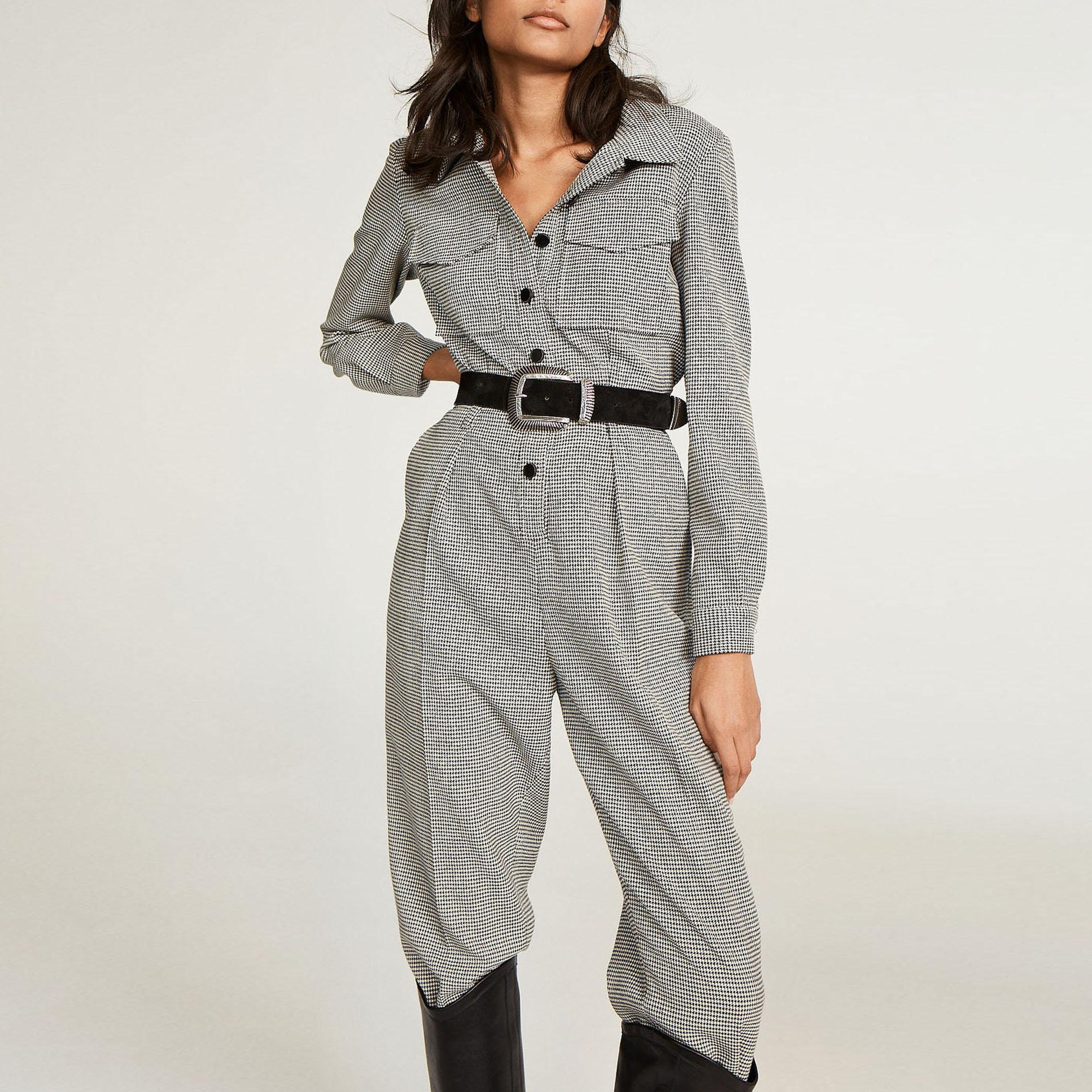 Jacques Houndstooth Jumpsuit
